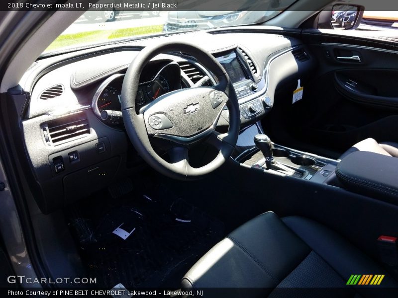 Pepperdust Metallic / Jet Black 2018 Chevrolet Impala LT