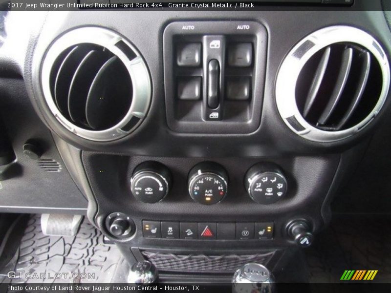 Granite Crystal Metallic / Black 2017 Jeep Wrangler Unlimited Rubicon Hard Rock 4x4