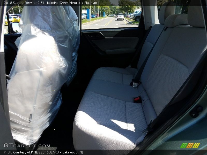 Jasmine Green Metallic / Platinum 2018 Subaru Forester 2.5i