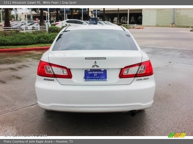 White Pearl / Gray Sport 2011 Mitsubishi Galant FE