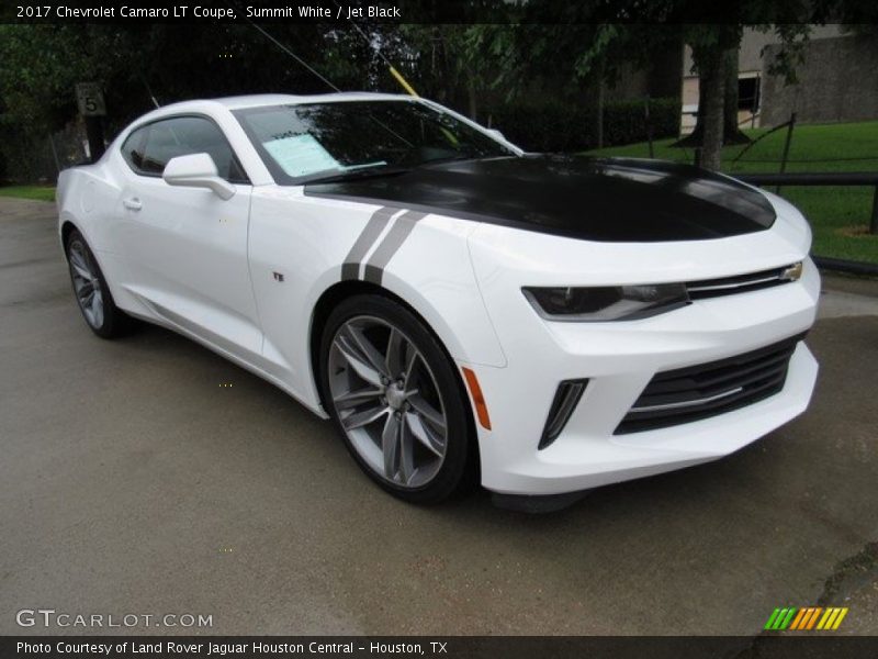 Summit White / Jet Black 2017 Chevrolet Camaro LT Coupe