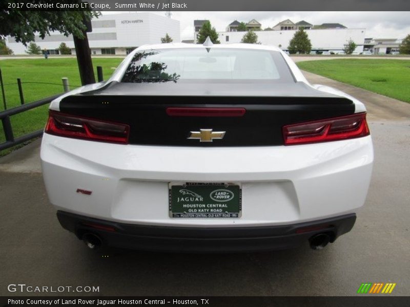 Summit White / Jet Black 2017 Chevrolet Camaro LT Coupe