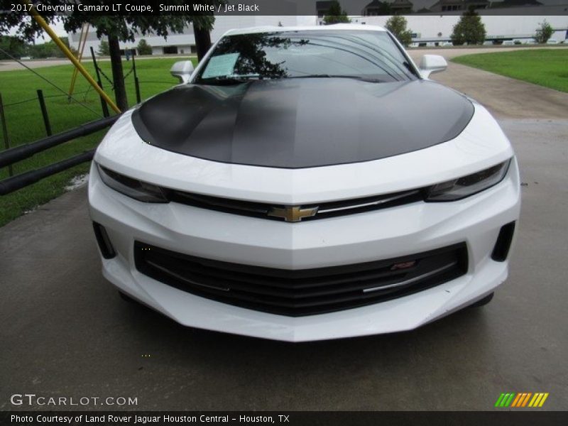 Summit White / Jet Black 2017 Chevrolet Camaro LT Coupe
