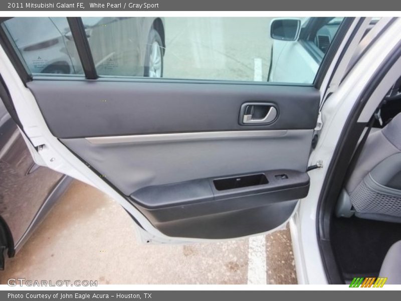 White Pearl / Gray Sport 2011 Mitsubishi Galant FE