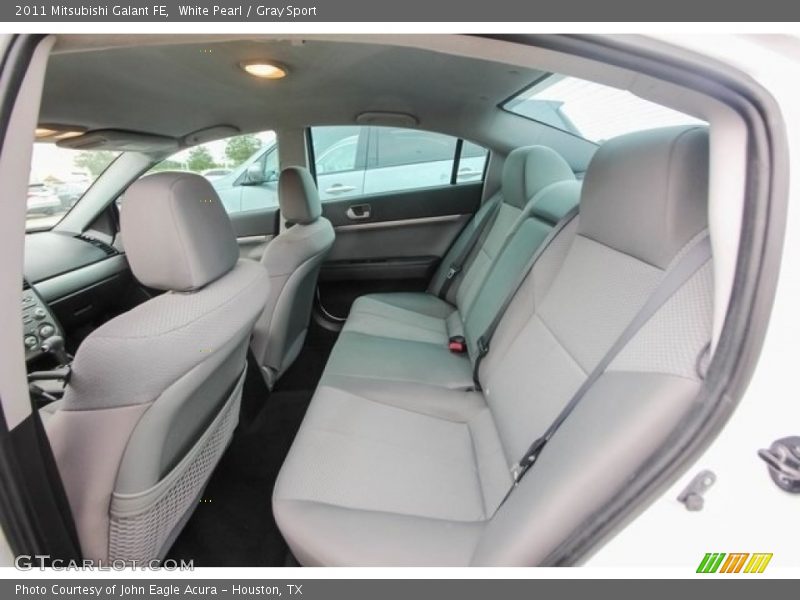 White Pearl / Gray Sport 2011 Mitsubishi Galant FE