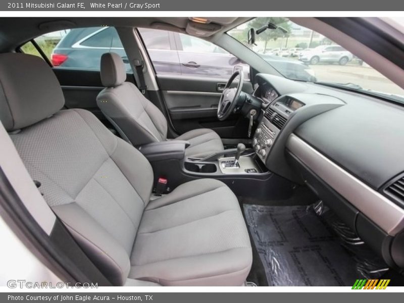 White Pearl / Gray Sport 2011 Mitsubishi Galant FE
