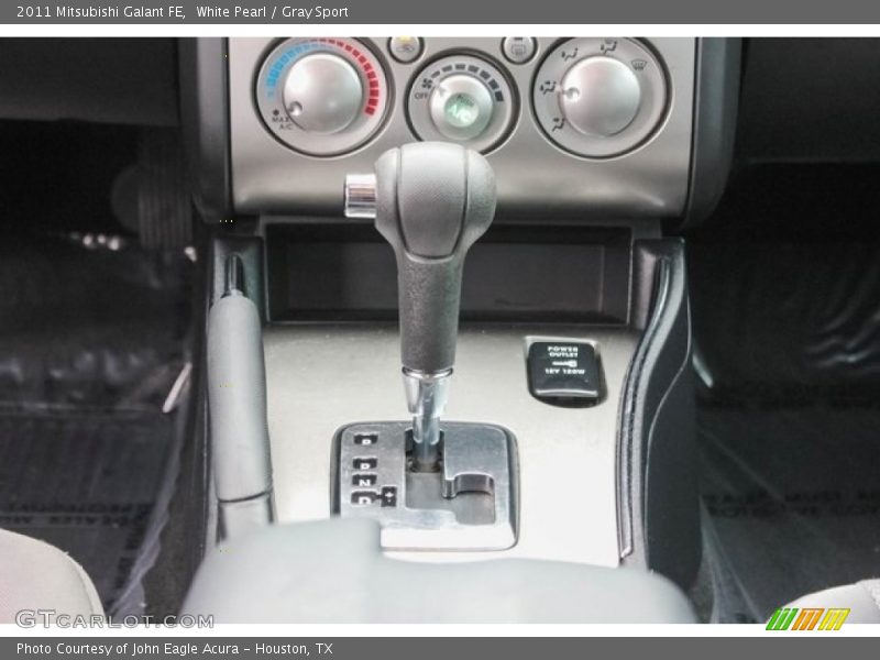 White Pearl / Gray Sport 2011 Mitsubishi Galant FE