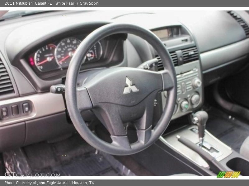 White Pearl / Gray Sport 2011 Mitsubishi Galant FE