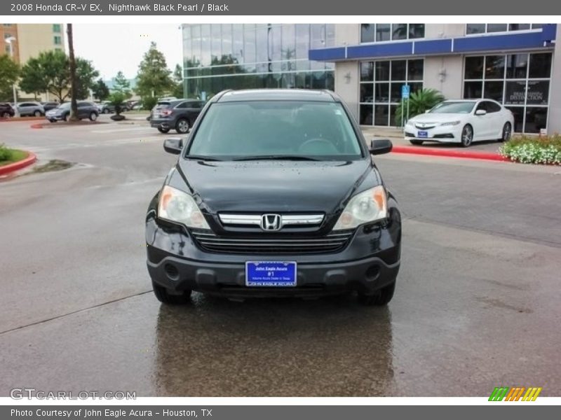 Nighthawk Black Pearl / Black 2008 Honda CR-V EX
