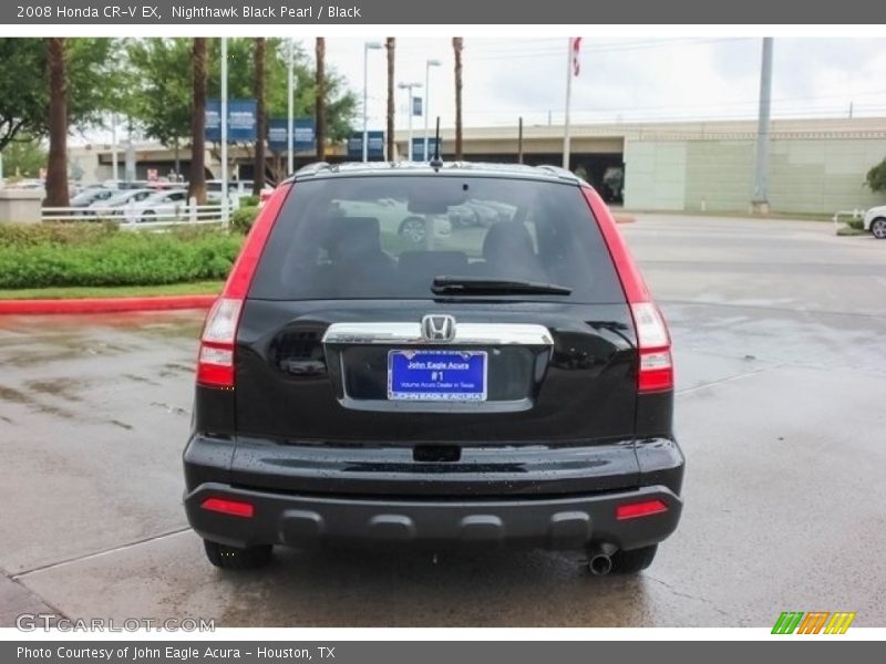 Nighthawk Black Pearl / Black 2008 Honda CR-V EX