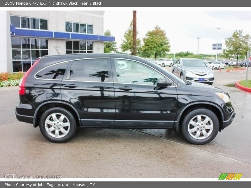 Nighthawk Black Pearl / Black 2008 Honda CR-V EX