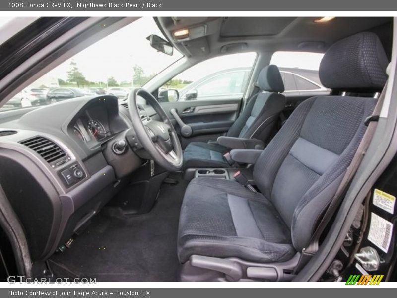 Nighthawk Black Pearl / Black 2008 Honda CR-V EX