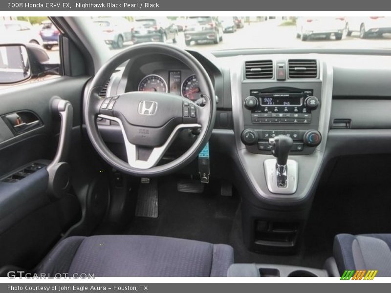 Nighthawk Black Pearl / Black 2008 Honda CR-V EX