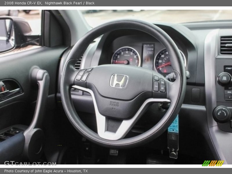 Nighthawk Black Pearl / Black 2008 Honda CR-V EX