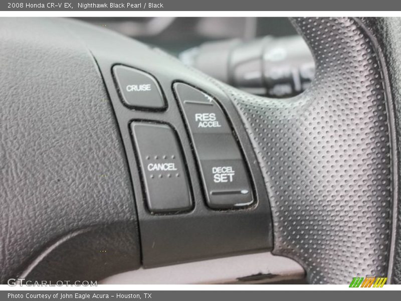 Nighthawk Black Pearl / Black 2008 Honda CR-V EX