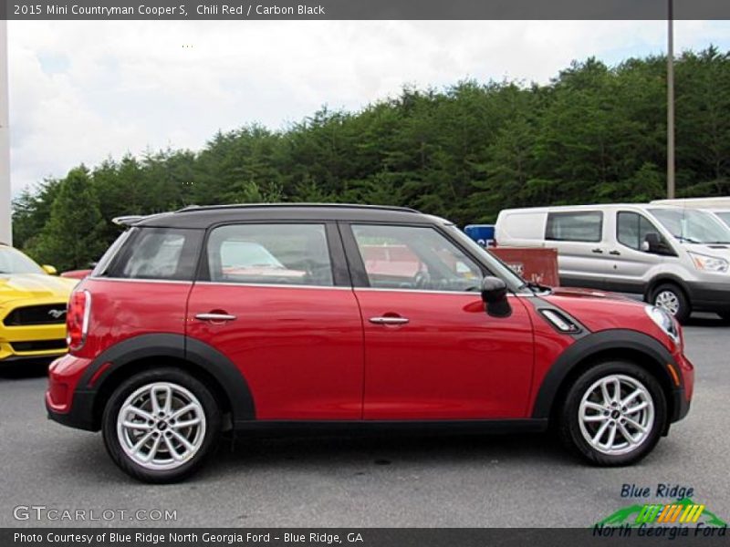 Chili Red / Carbon Black 2015 Mini Countryman Cooper S