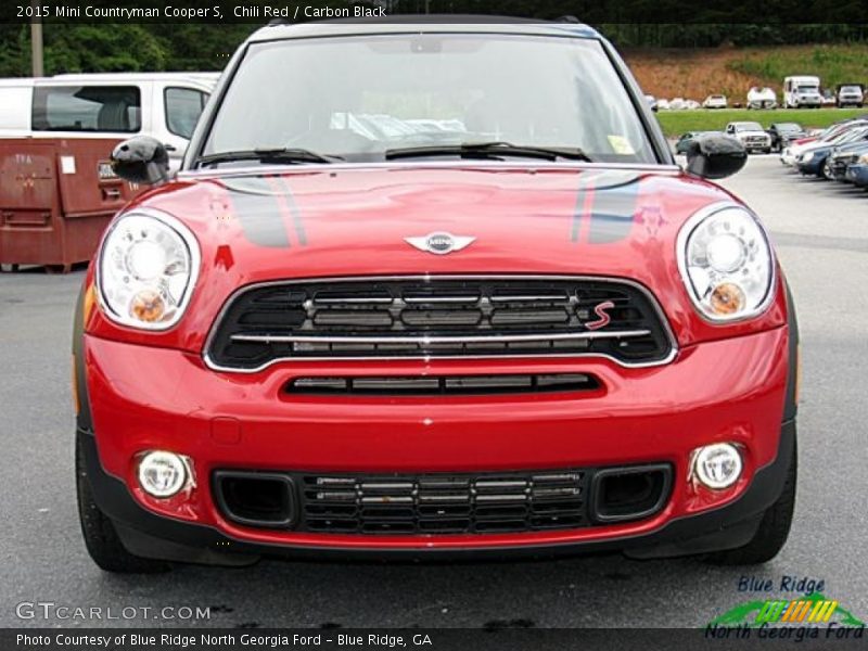Chili Red / Carbon Black 2015 Mini Countryman Cooper S