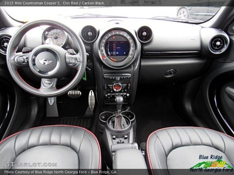 Chili Red / Carbon Black 2015 Mini Countryman Cooper S