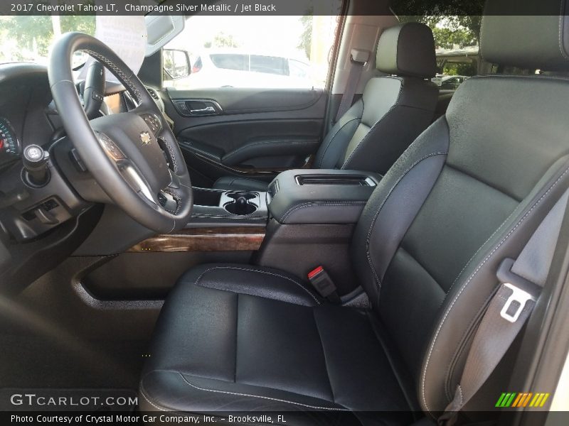 Front Seat of 2017 Tahoe LT