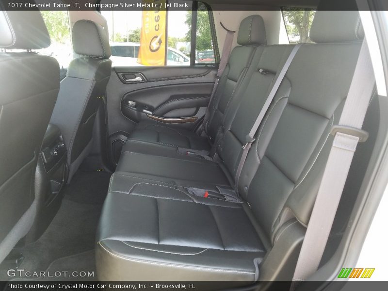 Rear Seat of 2017 Tahoe LT