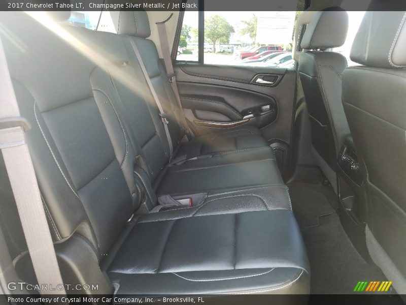 Champagne Silver Metallic / Jet Black 2017 Chevrolet Tahoe LT