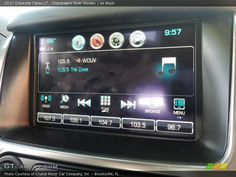 Controls of 2017 Tahoe LT