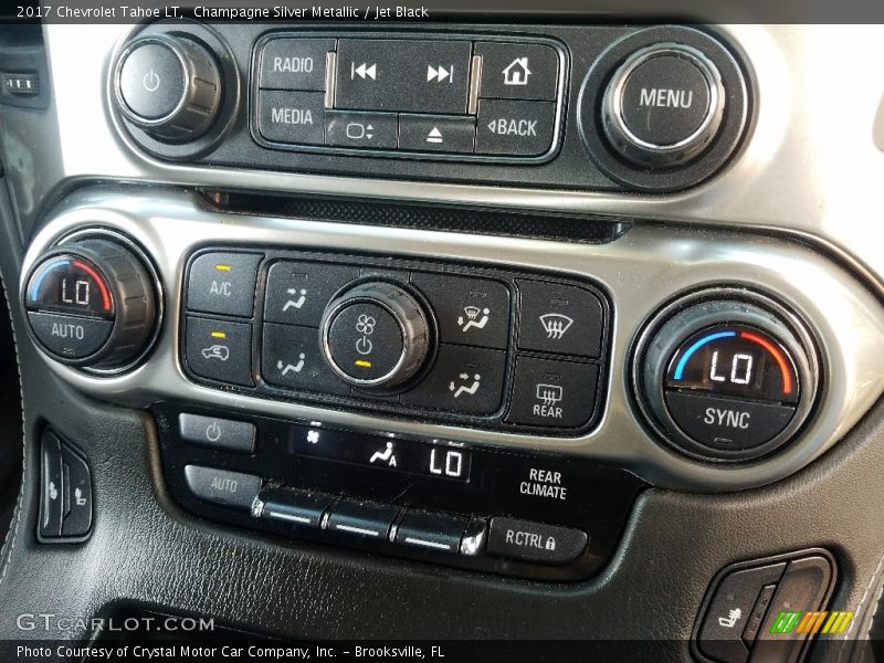 Controls of 2017 Tahoe LT