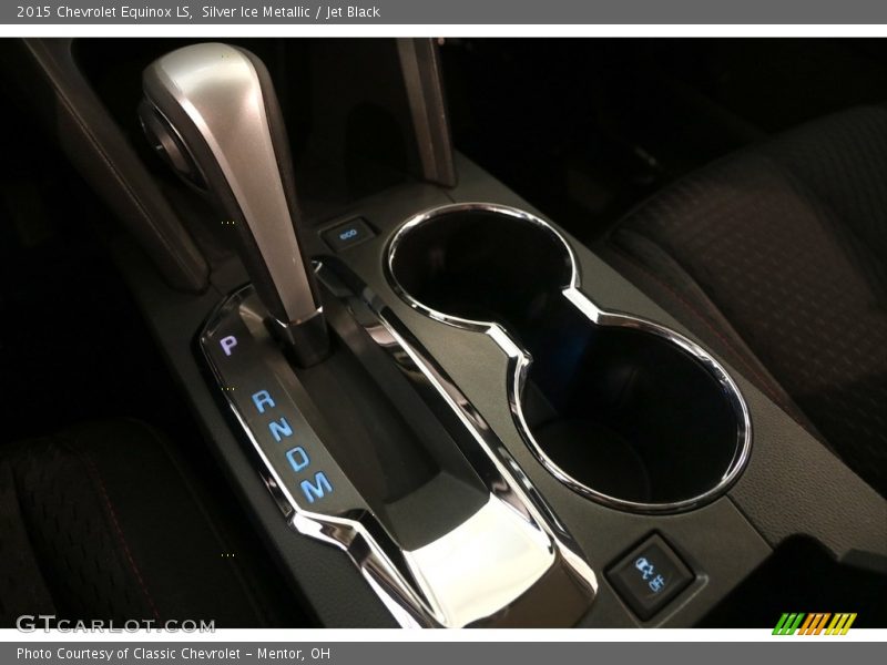 Silver Ice Metallic / Jet Black 2015 Chevrolet Equinox LS