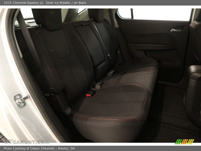 Silver Ice Metallic / Jet Black 2015 Chevrolet Equinox LS