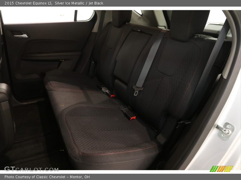 Silver Ice Metallic / Jet Black 2015 Chevrolet Equinox LS