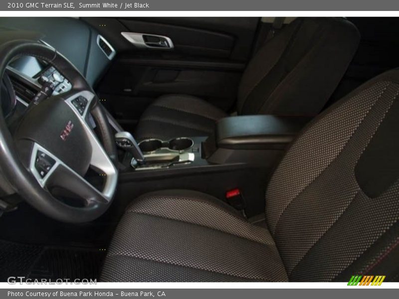 Summit White / Jet Black 2010 GMC Terrain SLE