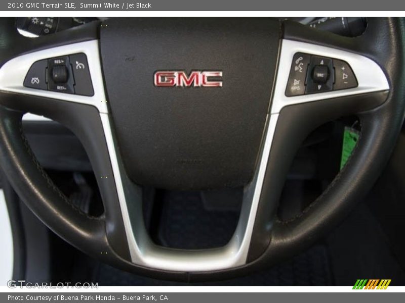 Summit White / Jet Black 2010 GMC Terrain SLE
