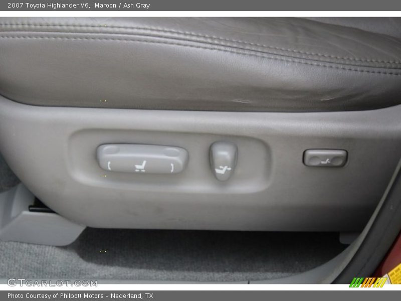 Maroon / Ash Gray 2007 Toyota Highlander V6