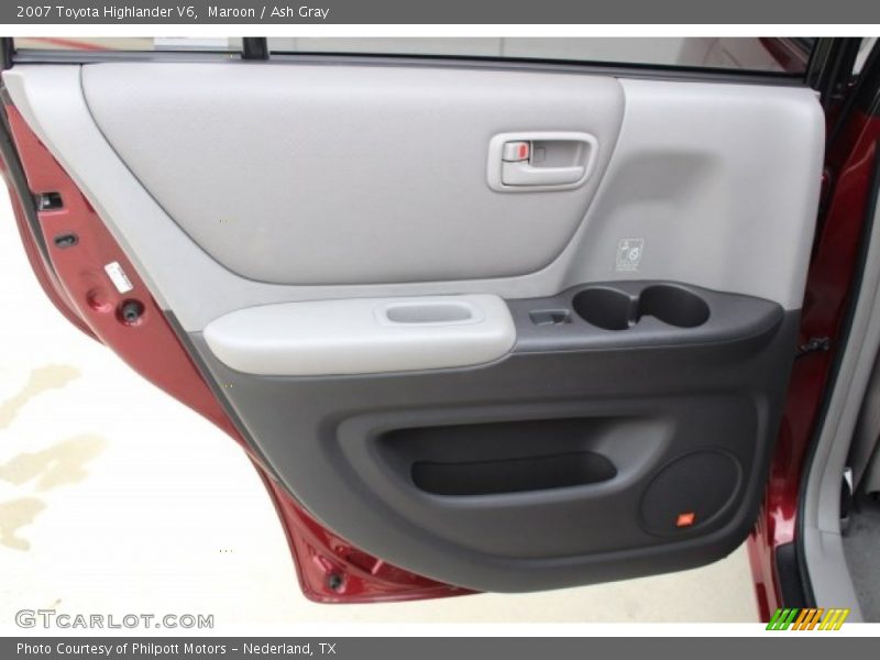 Maroon / Ash Gray 2007 Toyota Highlander V6