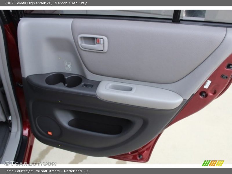 Maroon / Ash Gray 2007 Toyota Highlander V6