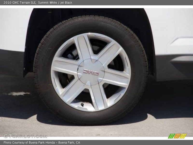 Summit White / Jet Black 2010 GMC Terrain SLE