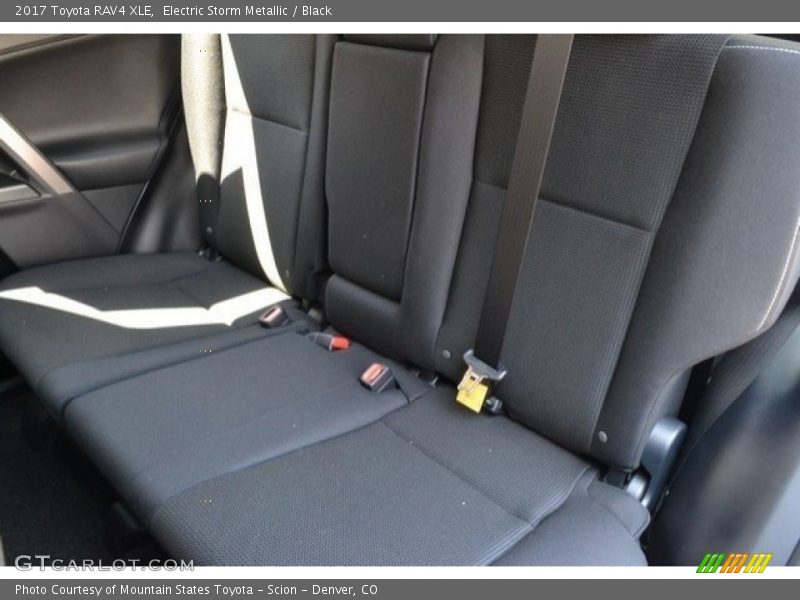 Electric Storm Metallic / Black 2017 Toyota RAV4 XLE