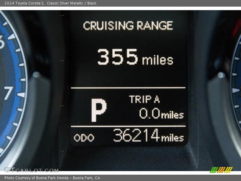 Classic Silver Metallic / Black 2014 Toyota Corolla S