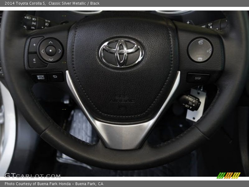 Classic Silver Metallic / Black 2014 Toyota Corolla S