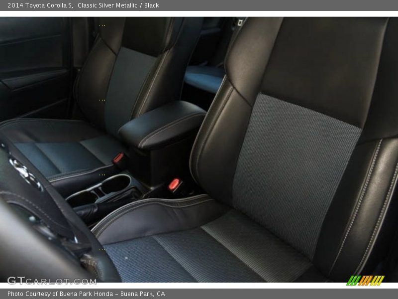 Classic Silver Metallic / Black 2014 Toyota Corolla S