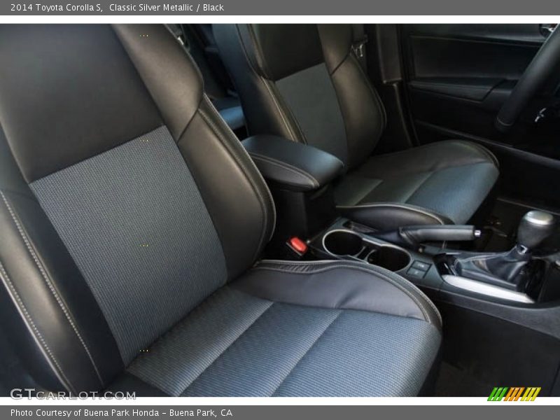 Classic Silver Metallic / Black 2014 Toyota Corolla S