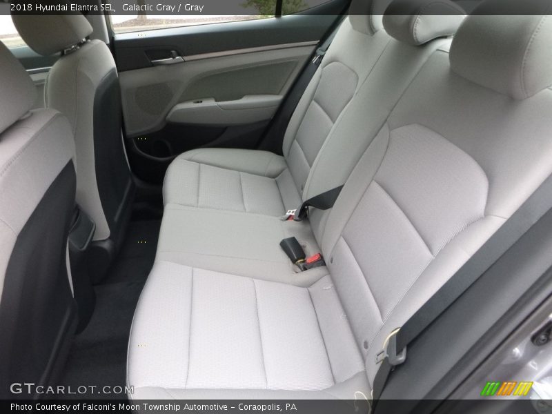 Galactic Gray / Gray 2018 Hyundai Elantra SEL