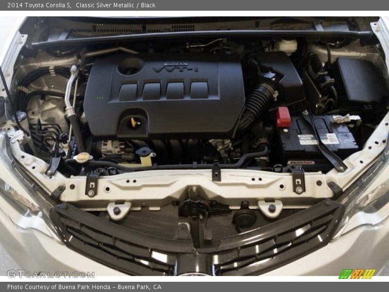Classic Silver Metallic / Black 2014 Toyota Corolla S
