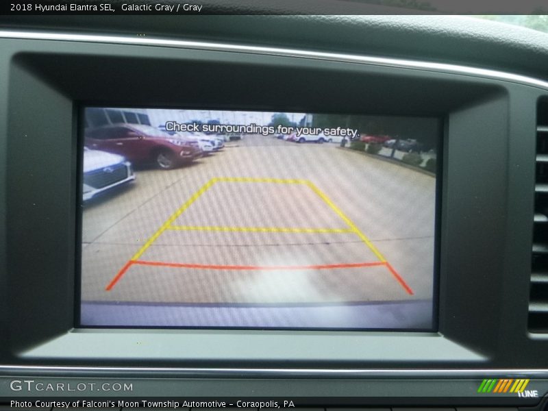 Galactic Gray / Gray 2018 Hyundai Elantra SEL