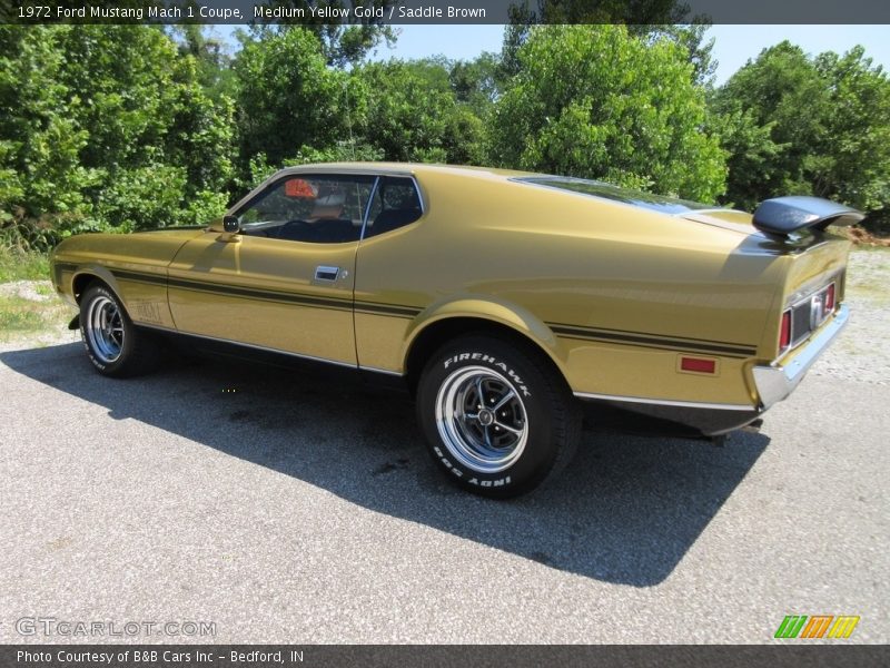  1972 Mustang Mach 1 Coupe Medium Yellow Gold