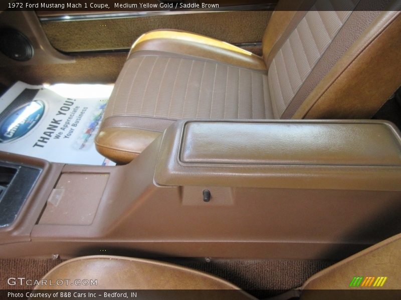 Front Seat of 1972 Mustang Mach 1 Coupe