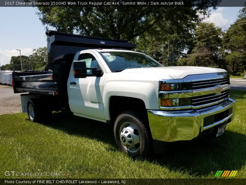 Summit White / Dark Ash/Jet Black 2017 Chevrolet Silverado 3500HD Work Truck Regular Cab 4x4