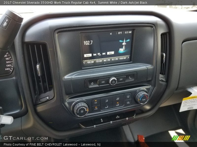 Summit White / Dark Ash/Jet Black 2017 Chevrolet Silverado 3500HD Work Truck Regular Cab 4x4