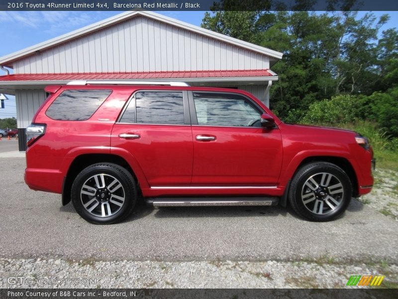 Barcelona Red Metallic / Black 2016 Toyota 4Runner Limited 4x4