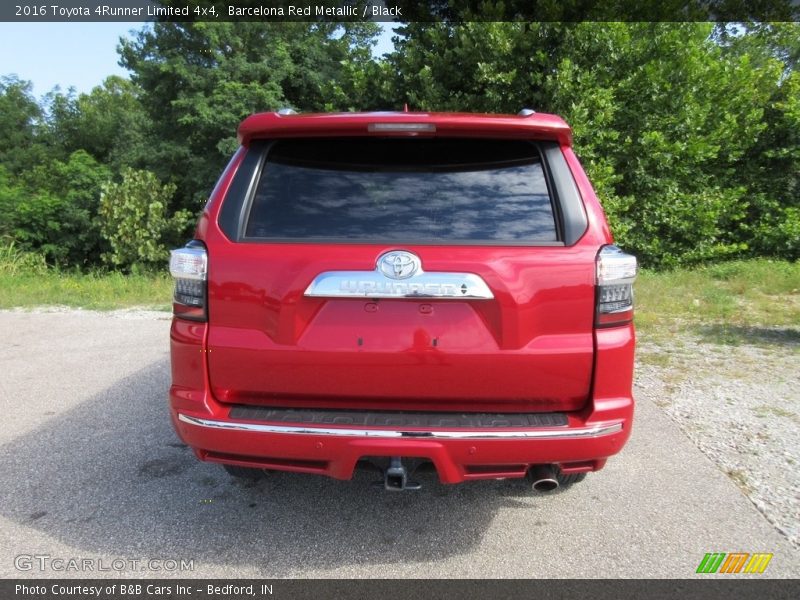 Barcelona Red Metallic / Black 2016 Toyota 4Runner Limited 4x4